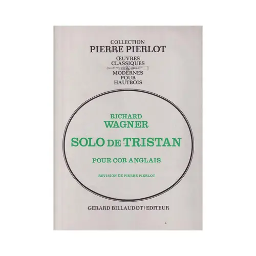 Solo De Tristan Pour Cor Anglais