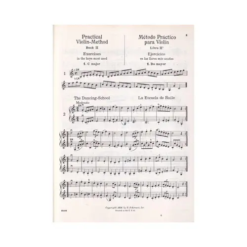 Hohmann´S Pratical Method For Violin - Vol.2