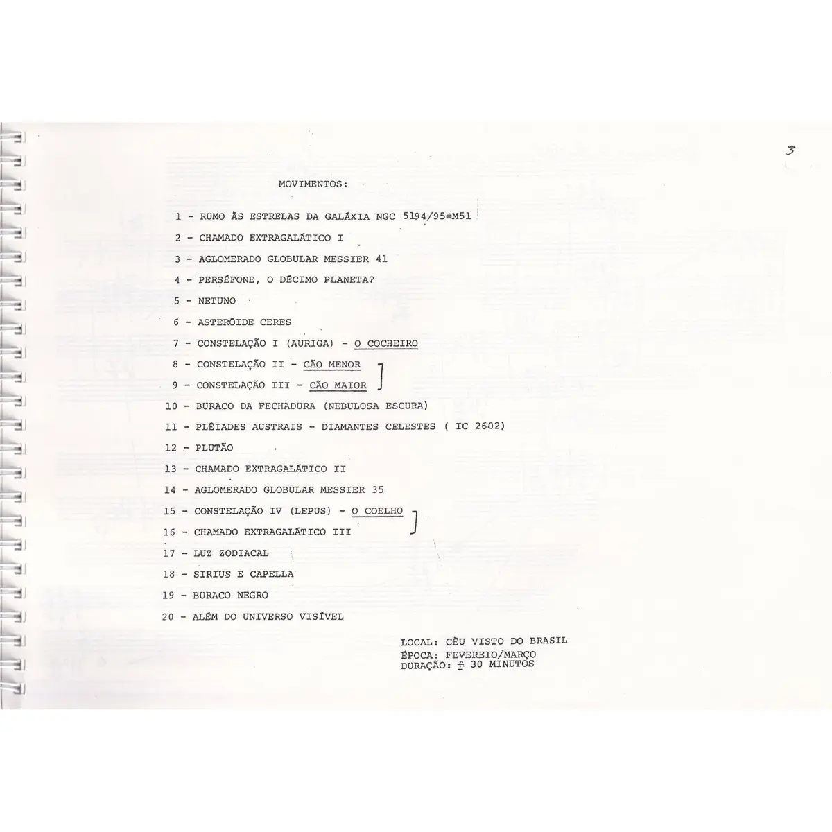 Cartas Celestes Iv
