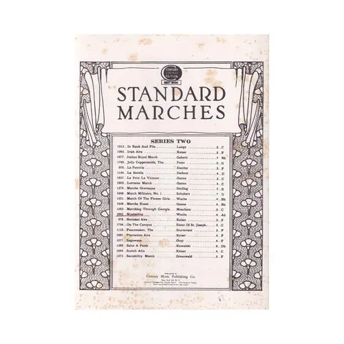 Muskadins para piano - Marche Elegante