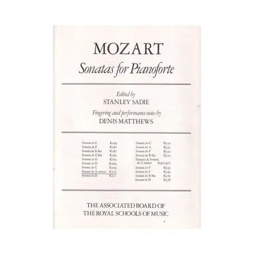 Sonata In A Minor - KV 310
