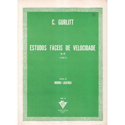 Estudos Faceis De Velocidade - Op.83. Vol.2