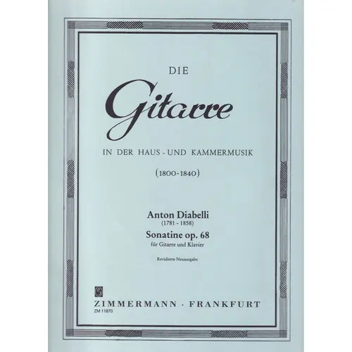 Sonatine Op.68 Fur Gitarre Und Klavier