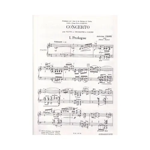 Concerto Pour Flute Et Orchestre À Cordes