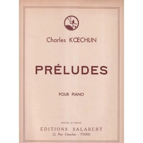 Preludes Pour Piano