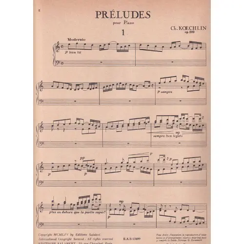 Preludes Pour Piano