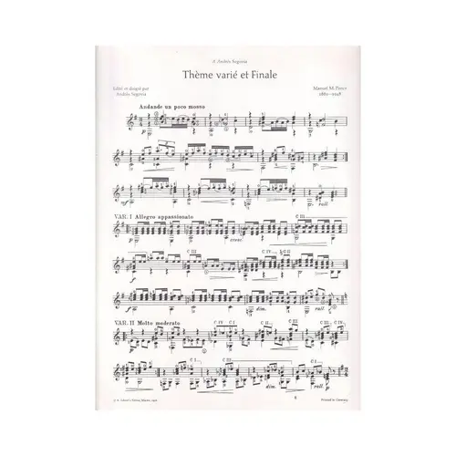 Theme Varie Et Finale