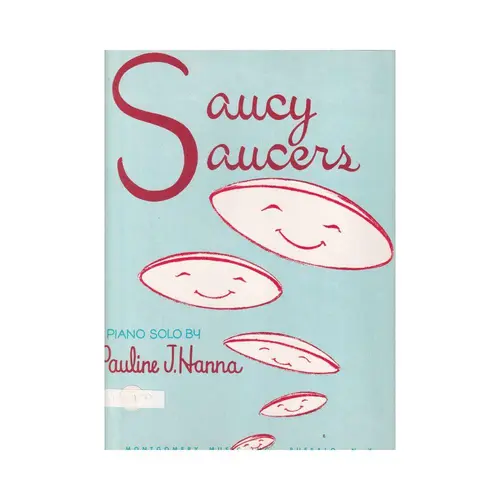Saucy Saucers for piano
