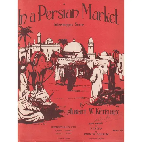In A Persian Market - Intermezzo - Rev. J.W. Schau