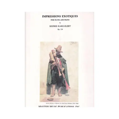 Impressions Exotiques For Flute And Piano Op.134