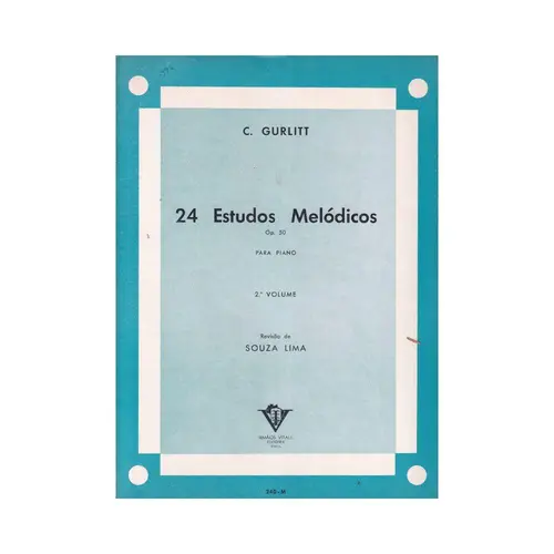 24 Estudos Melodicos - Op.50  Vol.2 (Edição Antiga)
