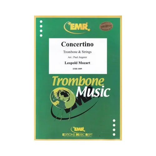 Concertino For Trombone E Strings - Score+Parts