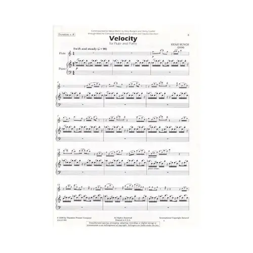 Eight Vision - A New Anthology For Flute And Piano