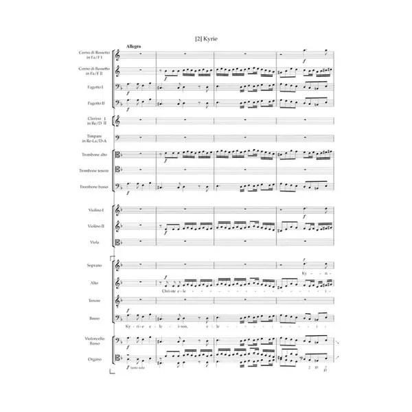 Requiem - full score