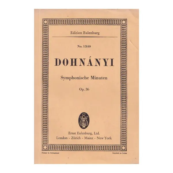 Symphonische Minuten  - Op.36