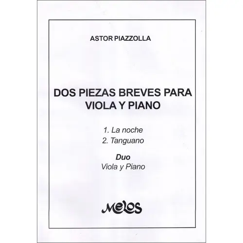 Doz Piezas Breves para Viola Y Piano