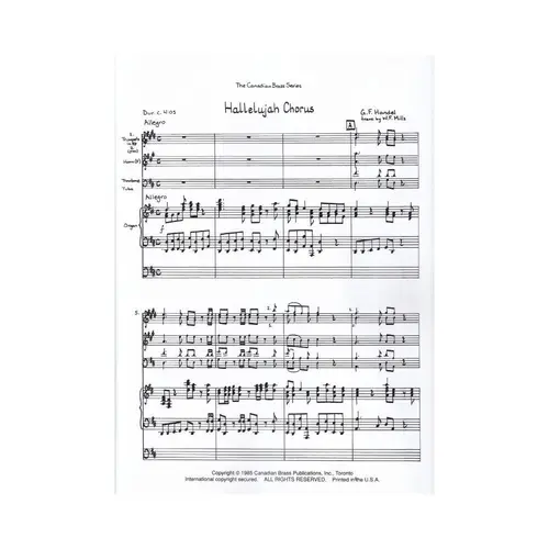 Hallelujah Chorus  (Metais)