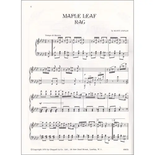 Piano rags