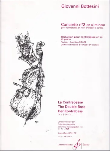 Concerto n.2 en si mineur - reduction pour contrebasse en ré et piano