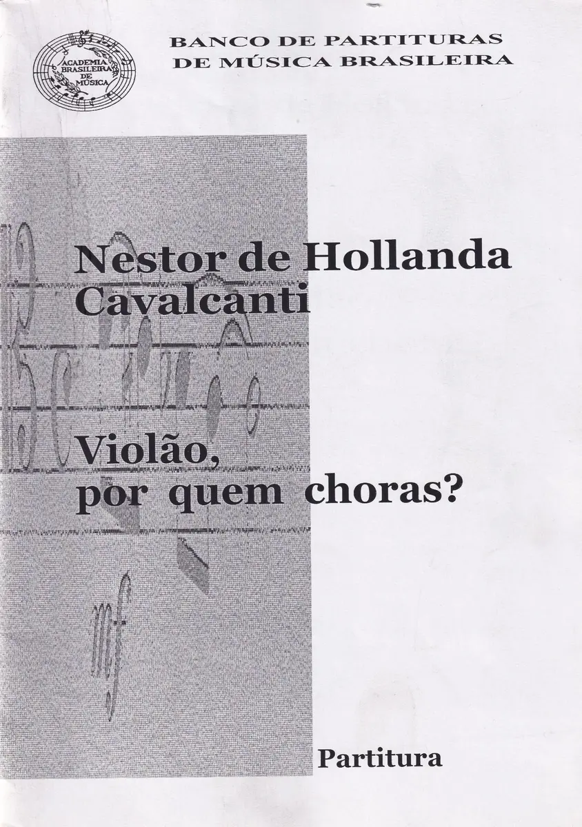 Violão, Por Quem Choras? ( regente )