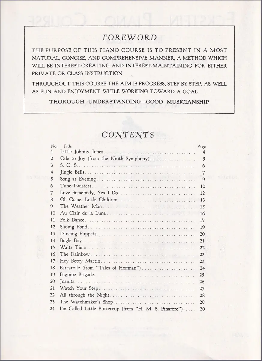 Piano Course book 2 (two)