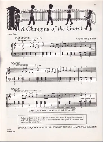Piano Course book 3 (three)