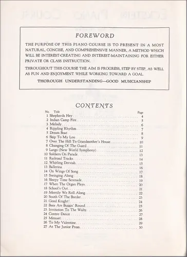 Piano Course book 3 (three)
