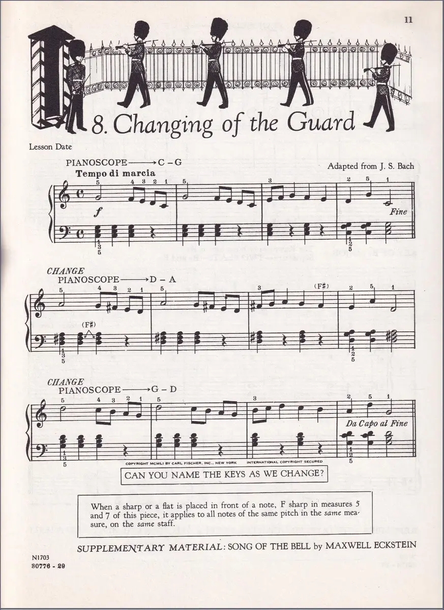 Piano Course book 3 (three)