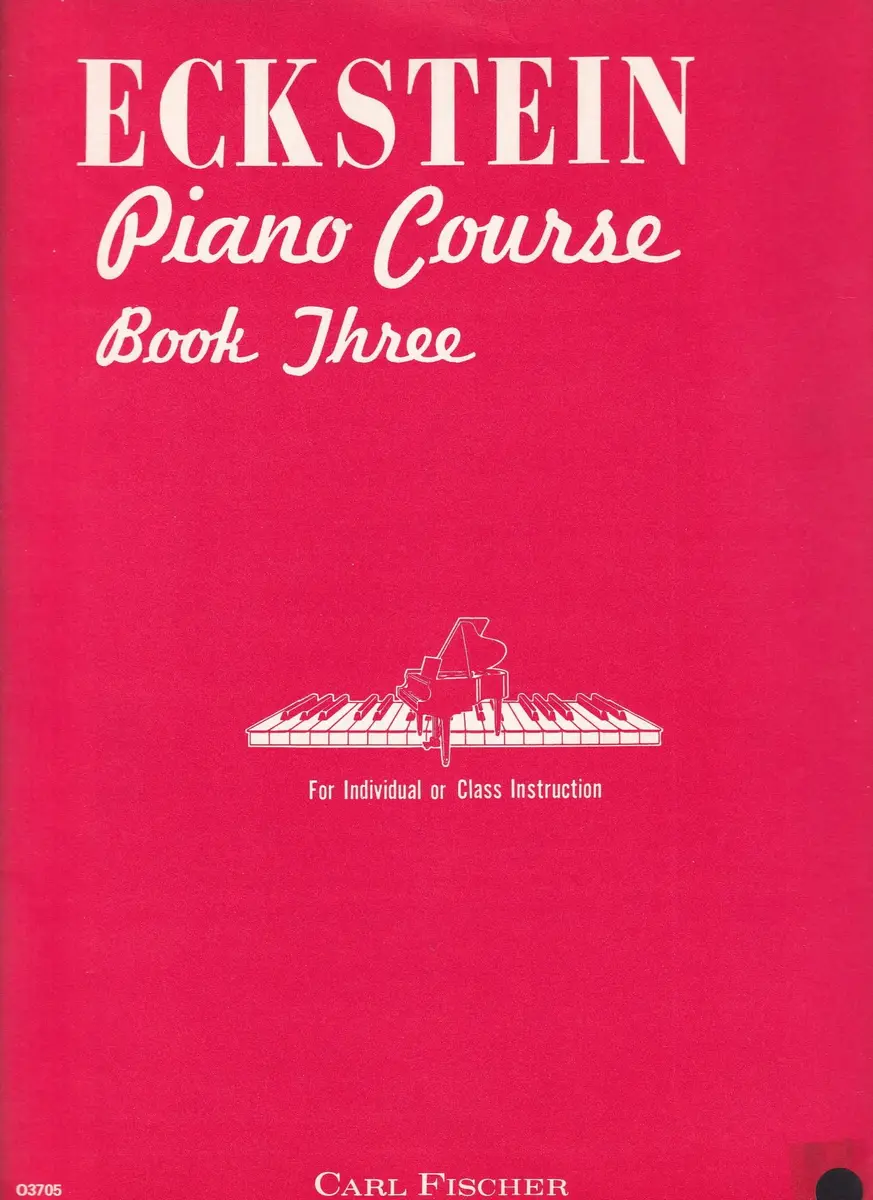 Piano Course book 3 (three)