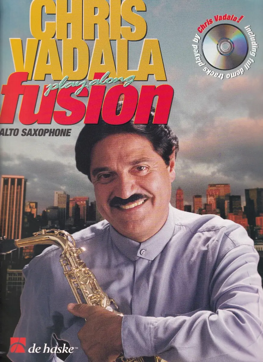 Chris Vadala Play Along Fusion - Alto Sax