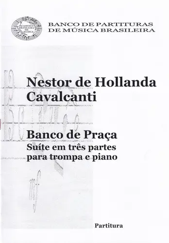 Banco De Praça para Trompa E Piano