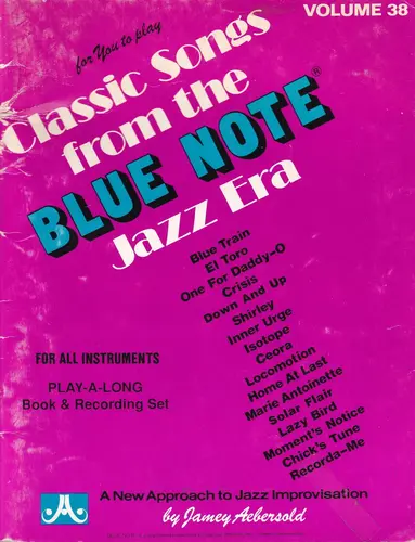 Ja038 - Blue Note  - Jamey Aebersold Jazz
