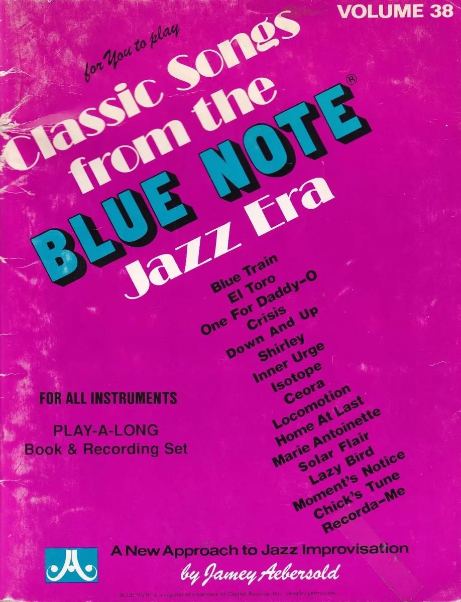 Ja038 - Blue Note  - Jamey Aebersold Jazz