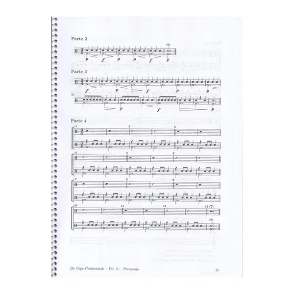 Da Capo Criatividade - Percussão Vol 2