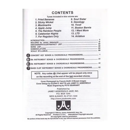 Ja082 - Dexter Gordon - Jamey Aebersold Jazz
