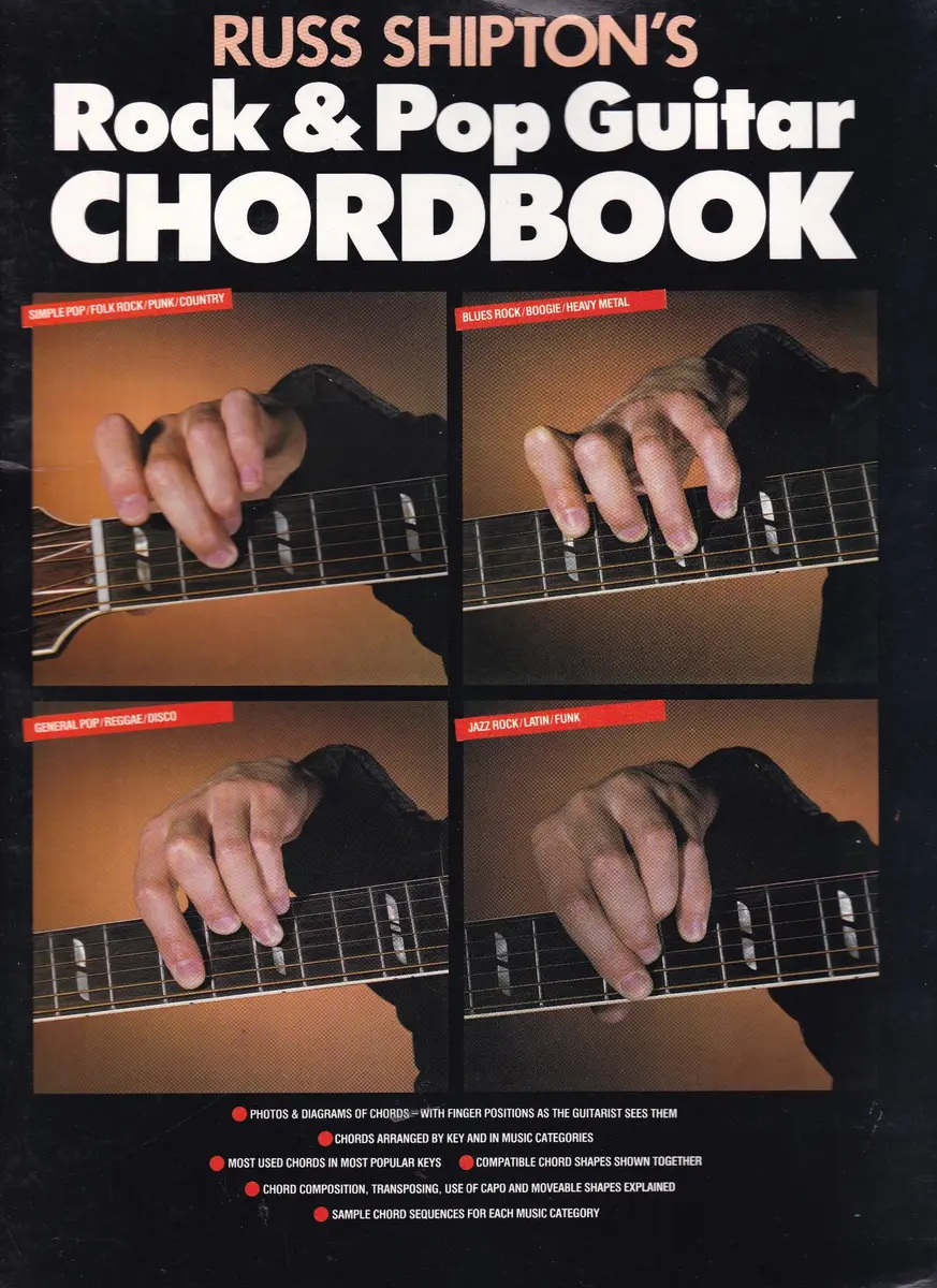 Rock And Pop Guitar Chordbook