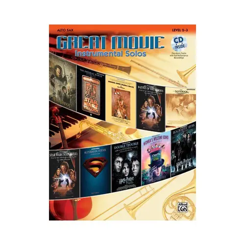 Great Movie Instrumental Solos - Alto Sax