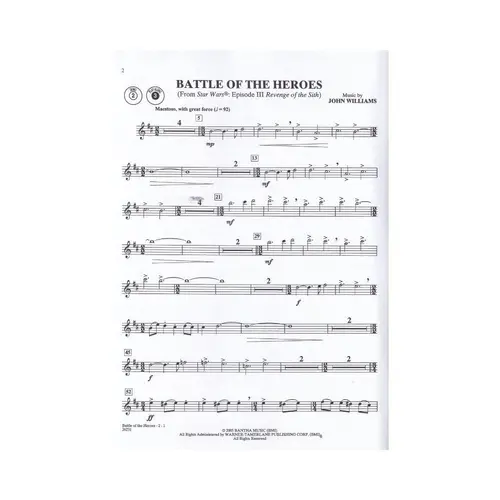 Great Movie Instrumental Solos - Alto Sax