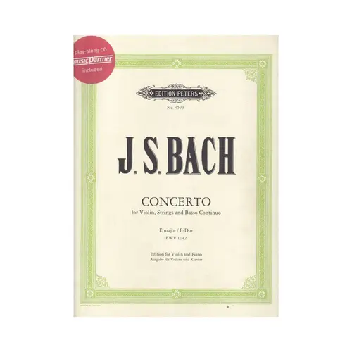 Concerto For Violin E Major E-Dur Bwv 1042 - Inclui Cd