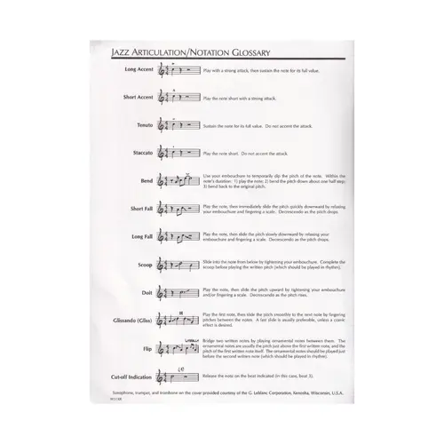 Standard Of Excellence Jazz Ensemble Method - Baritone Saxophone