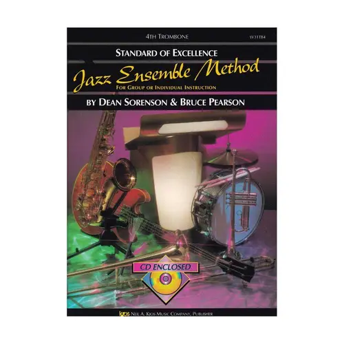 Standard Of Excellence Jazz Ensemble Method - 4Th Trombone