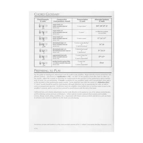 Standard Of Excellence Jazz Ensemble Method - Guitar
