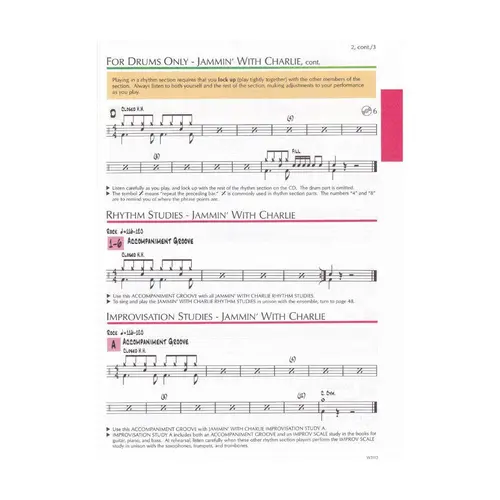 Standard Of Excellence Jazz Ensemble Method - Drums