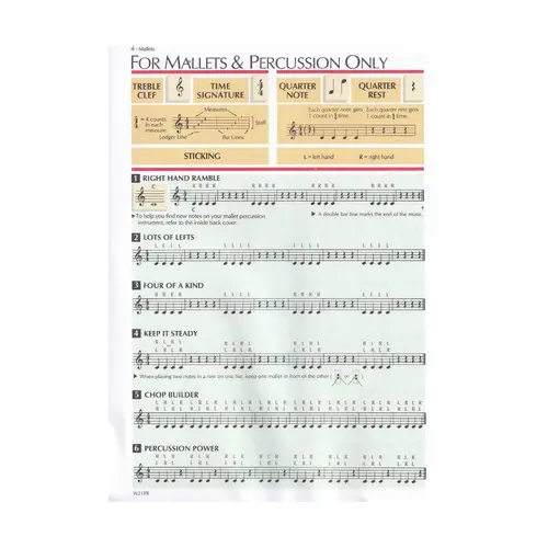 Standard Of Excellence Bk.1 - Drums E Mallet Percussion