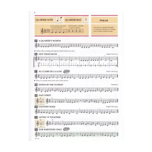 Standard Of Excellence Bk.1 - Baritone T.C.