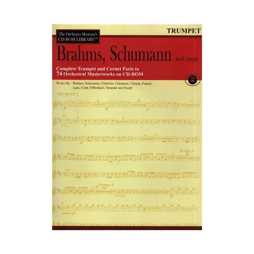 The Orchestra Musician'S Cd-Rom Library Vol.03 - Brahms,Schumann And More - Trumpet