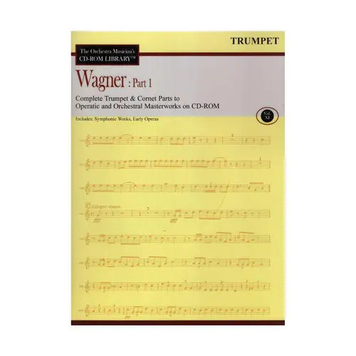 The Orchestra Musician'S Cd-Rom Library Vol.11 - Wagner Part 1 - Trumpet