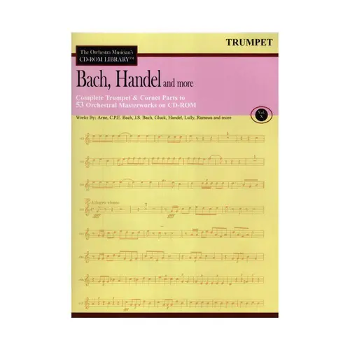 The Orchestra Musician'S Cd-Rom Library Vol.10 - Bach,Handel  And More - Trumpet