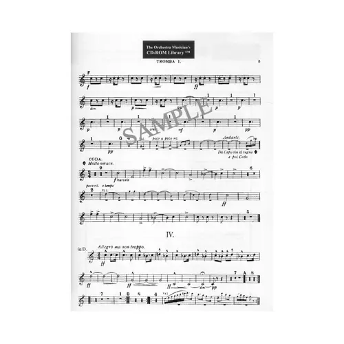 The Orchestra Musician'S Cd-Rom Library Vol.05 - Dvorak, Rimsky-Korsakov And More - Trumpet