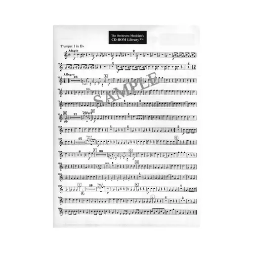 The Orchestra Musician'S Cd-Rom Library Vol.06 - Mozart And Haydn - Trumpet